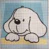 Gobelin 15x15 cm 368 Kutyus