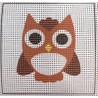 Gobelin 10x10 cm 760 Bagoly