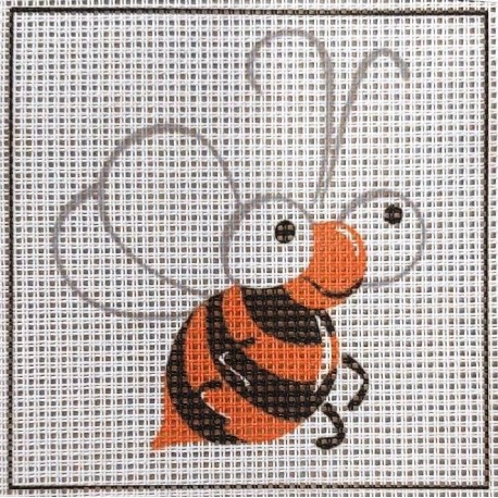 Gobelin 10x10 cm 973 Méhecske