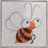 Gobelin 10x10 cm 973 Méhecske