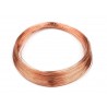 Gyöngyfűző drót 0,18 mm rézszínű
