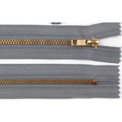 Cipzár 14 cm fém szürke VT0