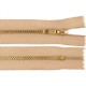 Cipzár 18 cm fém bézs