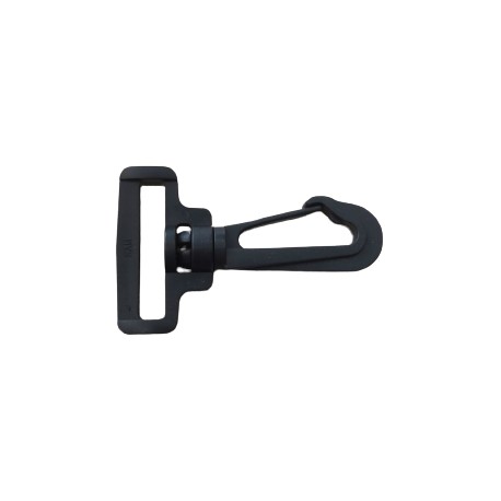 Kampó 6x2 cm fekete