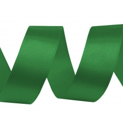 Szatén szalag 3 cm zöld