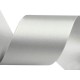 Szatén szalag 4 cm ezüst
