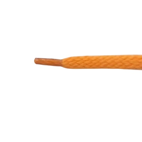 Cipőfűző 85 cm lapos narancssárga