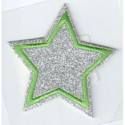 Vasalható folt csillag zöld