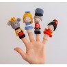 Amigurumi horgoló szett Diórörő ujjbáb