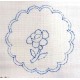 Hímezhető terítő 10 cm szegetlen VII.