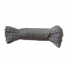 Paracord 550 zsinór 10 m fehér-fekete kockás