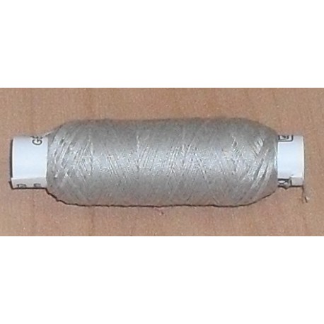 Gépselyem pamut 100 m világosszürke