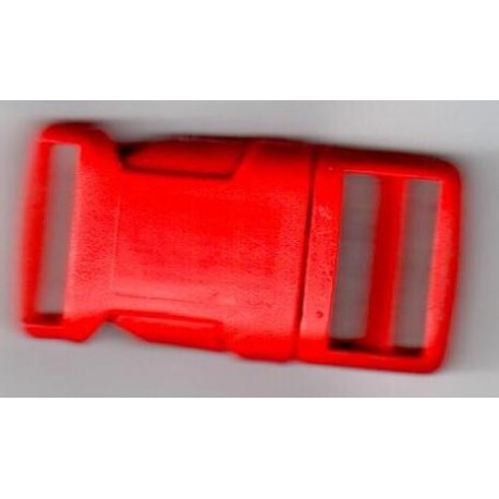 Kapocs 2,7x 5,3 cm piros
