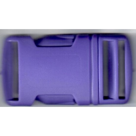 Kertészcsat 3,5x7 cm lila