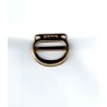 Mellénycsat 2,5 cm bronz