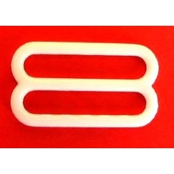 Melltartópánt szorító 2,2 cm fehér