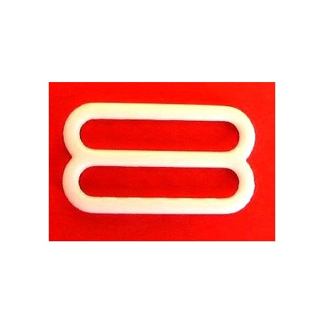 Melltartópánt szorító 2,2 cm fehér