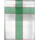 Terítő betétes 85x85 cm zöld kockás