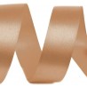Szatén szalag 2,5 cm aranybarna