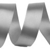 Szatén szalag 2,5 cm szürke
