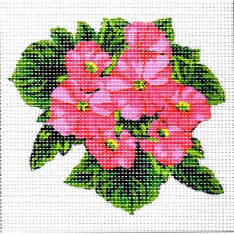 Gobelin 15x15 cm 997 Fokföldi ibolya rózsaszín