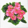 Gobelin 15x15 cm 997 Fokföldi ibolya rózsaszín