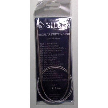 Körkötőtű 5,5 mm Silber