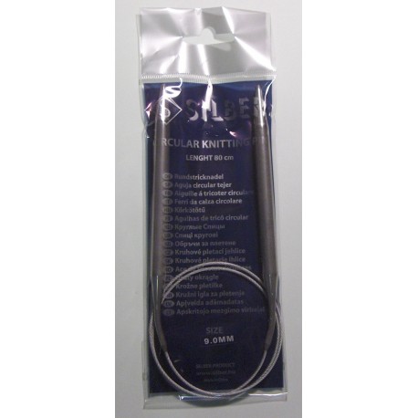 Körkötőtű 9 mm Silber