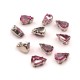 Varrható strasszkő 0,6x1 cm rózsaszín