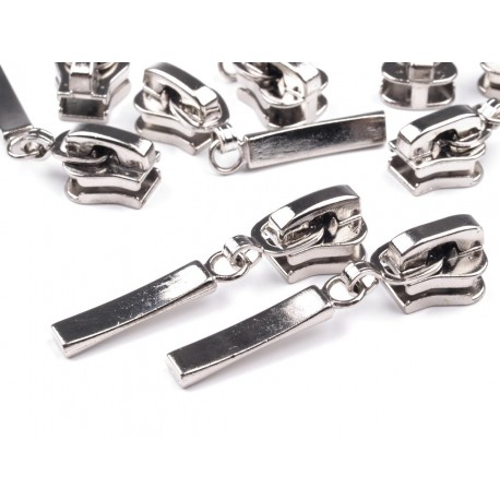 Cipzárkocsi 5 mm nickel