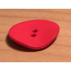 Dekorgomb 2,8 cm piros