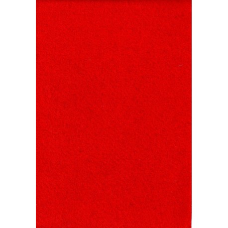 Filc 2-2,5 mm 20x30 cm piros