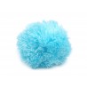 Pompon fonalból 8,5 cm kék