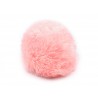 Pompon fonalból 8,5 cm rózsaszín