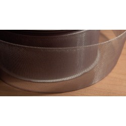 Organza szalag 3 cm ezüstszürke