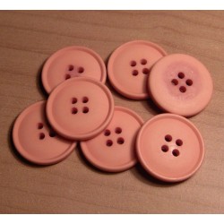 Gomb 2,2 cm pasztel barack