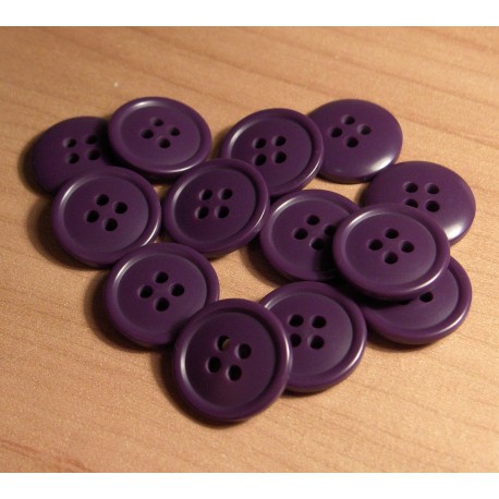 Gomb 1,7 cm lila