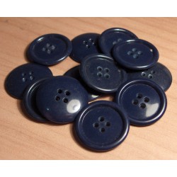 Gomb 2,5 cm sötétkék
