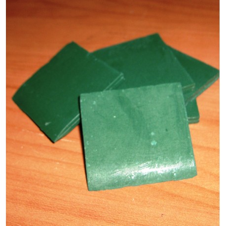 Szabókréta 4,5x5 cm zöld
