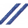Bortni 0,9 cm széles kék
