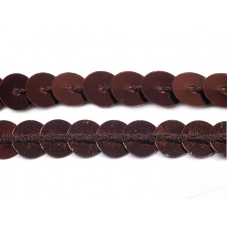 Flitter m-ben kávébarna