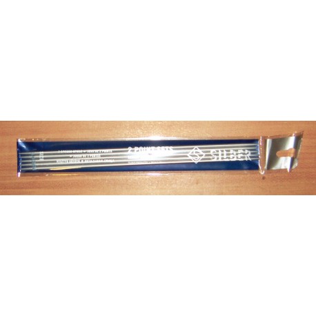 Zoknikötő/kesztyűkötő 3 mm Silber