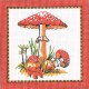 Gobelin 15x15 cm 988 Légyölő galóca