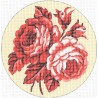 Gobelin 15x15 cm 975 Rózsa