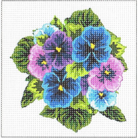 Gobelin 15x15 cm 998 T Ibolya