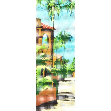 Gobelin 8x23 cm WE10 Toszkán sétány