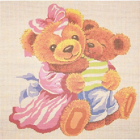 Gobelin 25x25 cm NG3 Maci ölelés