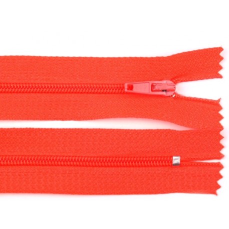 Cipzár 30 cm műanyag neonkorall