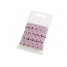 Pamut vert csipke 1,5 cm lila 3 m/csomag
