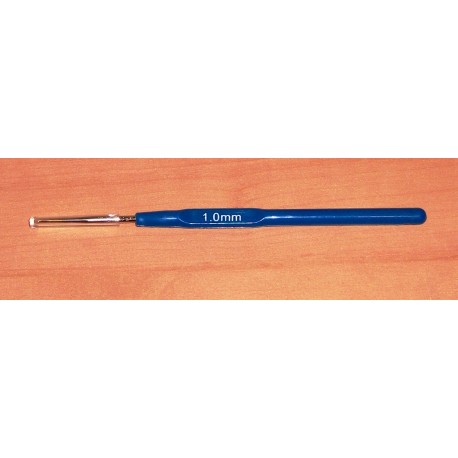 Horgolótű műanyag nyéllel 1 mm Silber